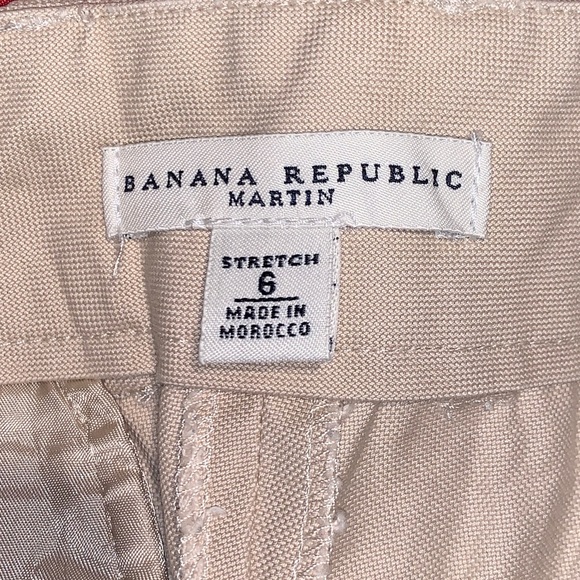 Banana Republic Women’s Khaki Stretch Pants - Picture 3 of 3